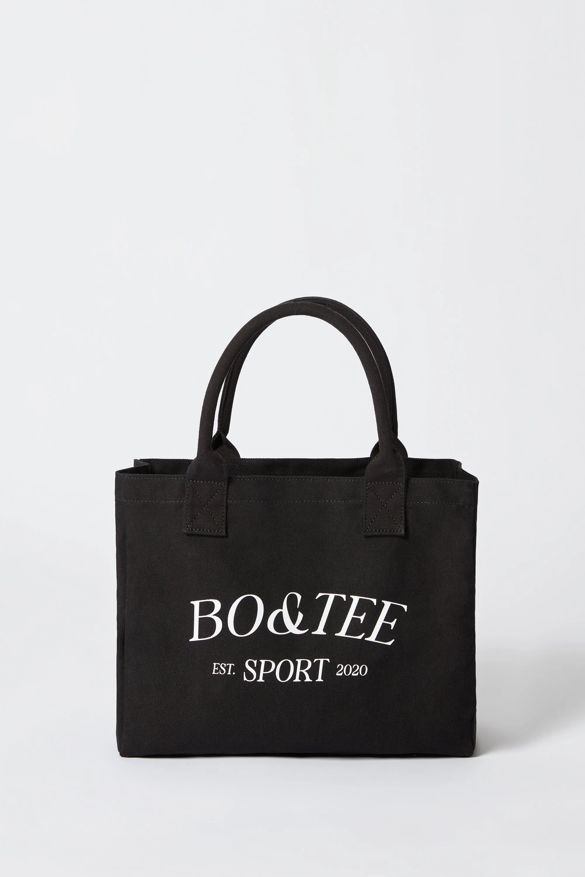 Small Canvas Tote Bag in Black