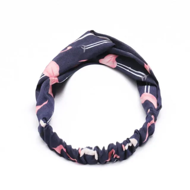 SOFT WIDE YOGA TURBAN HEADBAND