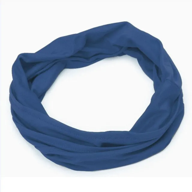 SOFT WIDE YOGA TURBAN HEADBAND