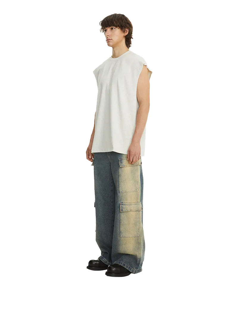 Solid color base tank top-C10 | Inspanda