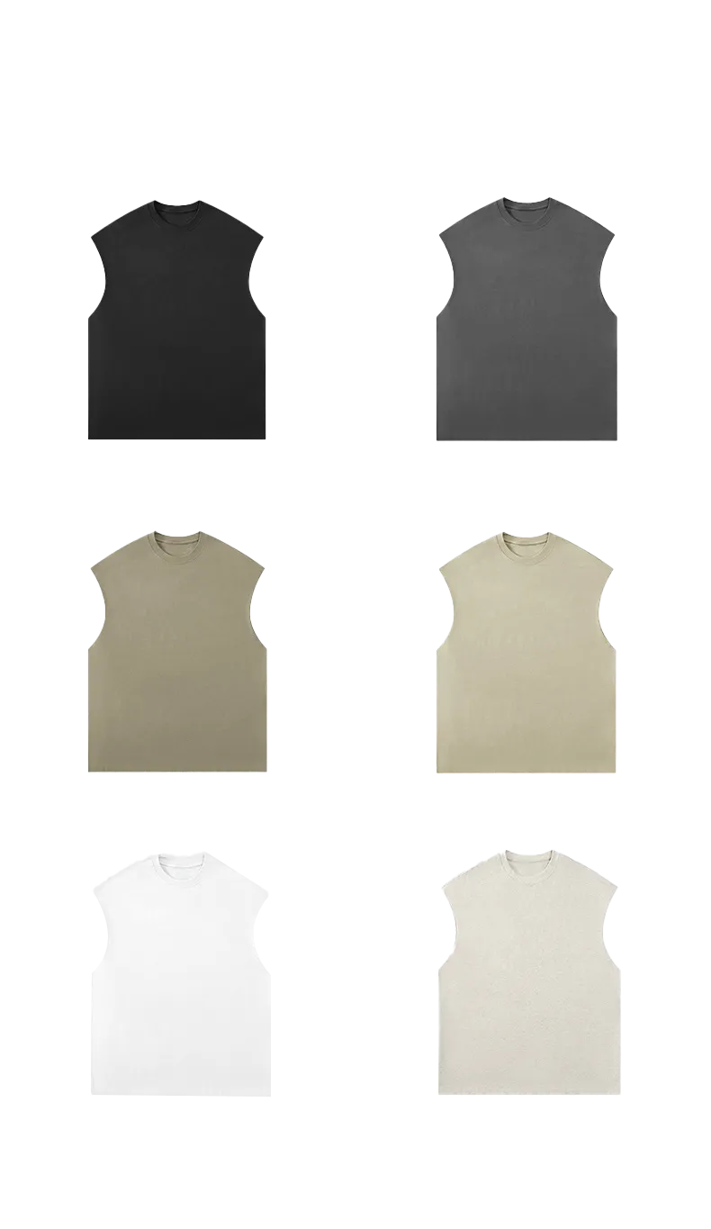 Solid color base tank top-C10 | Inspanda