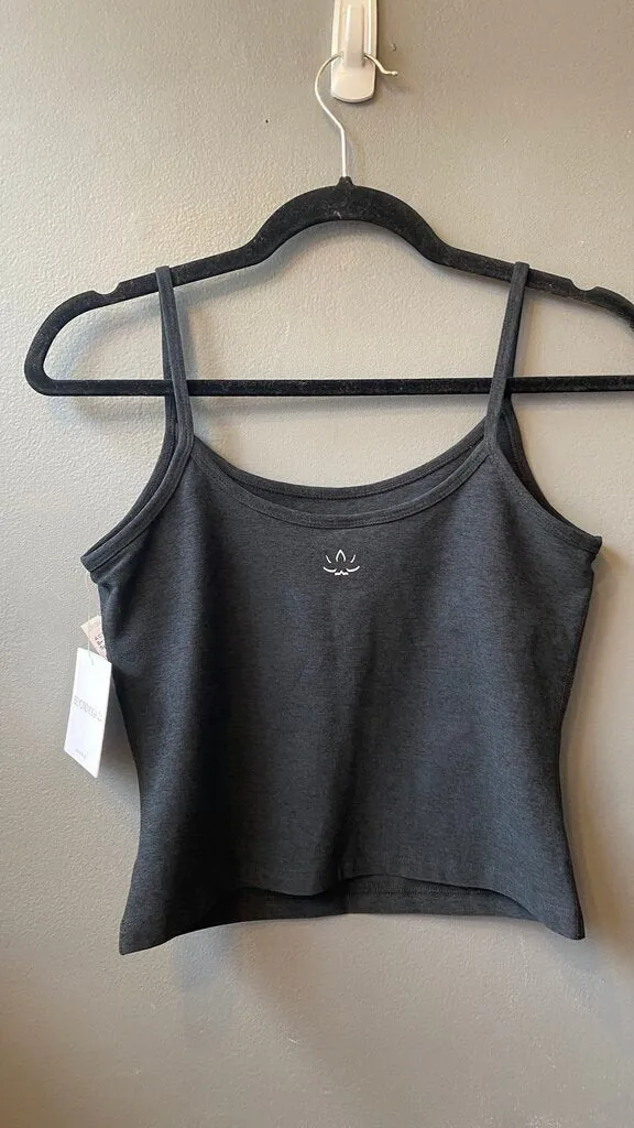 Spacedye Slim Racerback Crop Bra Top