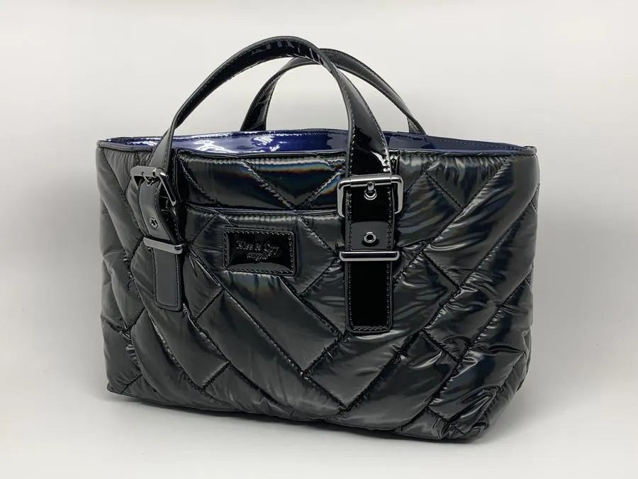 Spiffy - Onyx with Leopard Handles