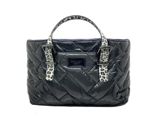 Spiffy - Onyx with Leopard Handles