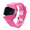 Splendid Waterproof Children Boys Digital LED Sports  Airplane Aivator Pilot LED Flashlight Sport Cuff Watch relogio masculino