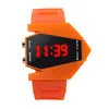 Splendid Waterproof Children Boys Digital LED Sports  Airplane Aivator Pilot LED Flashlight Sport Cuff Watch relogio masculino