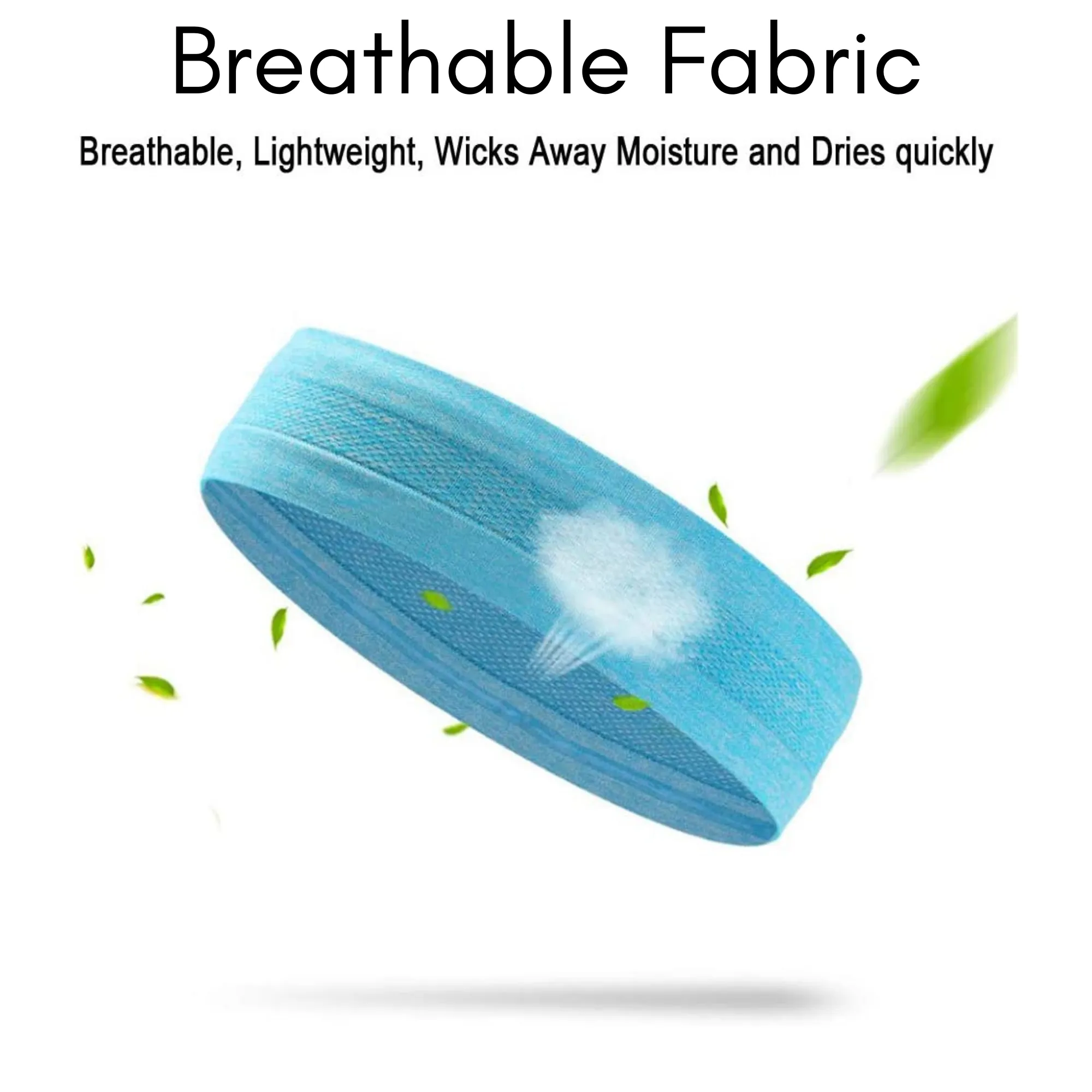 Sport and Fitness Sweat Wicking Fitness Headband  for Yoga, Running