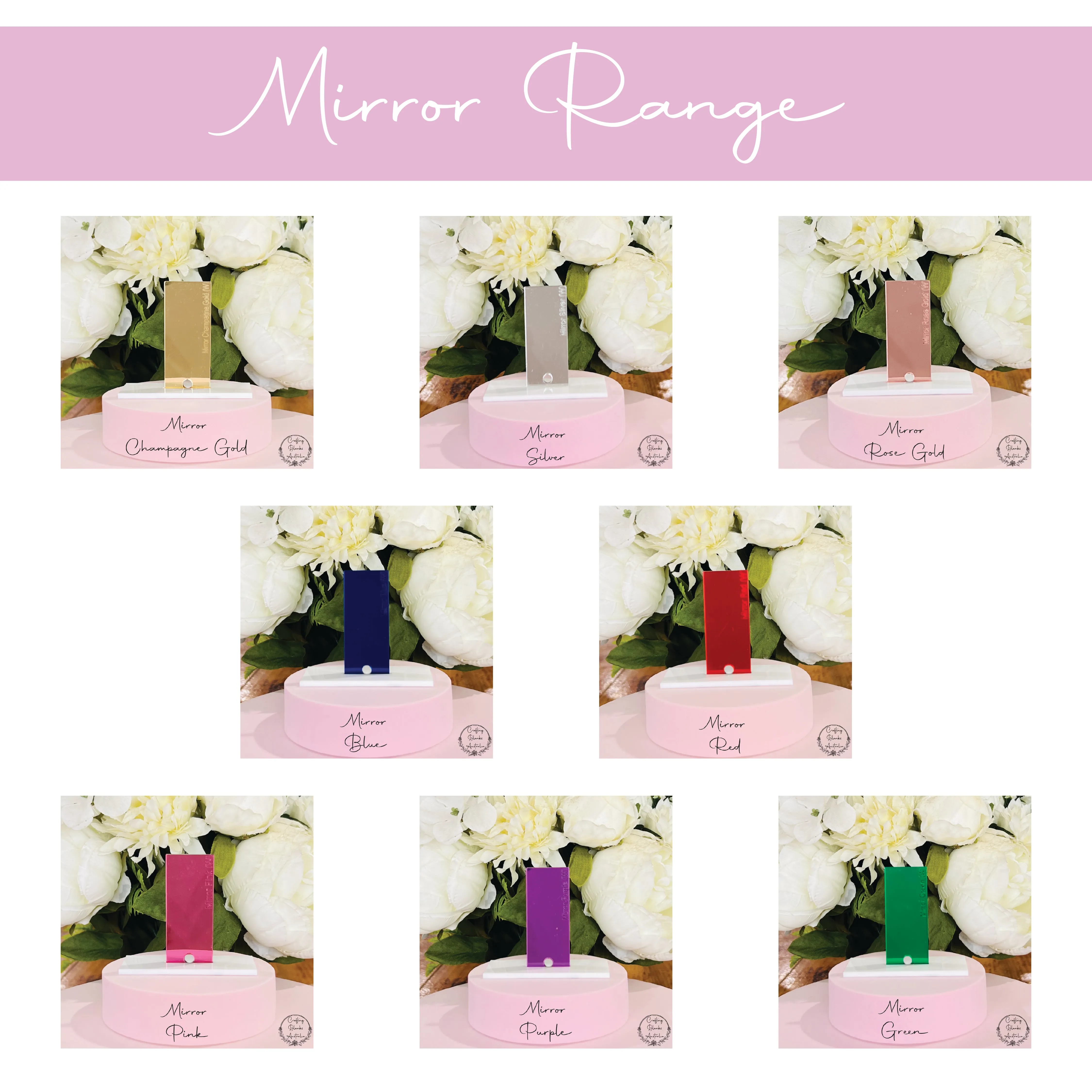 Star • Double Layer • Blank Bag Tag • 65mm