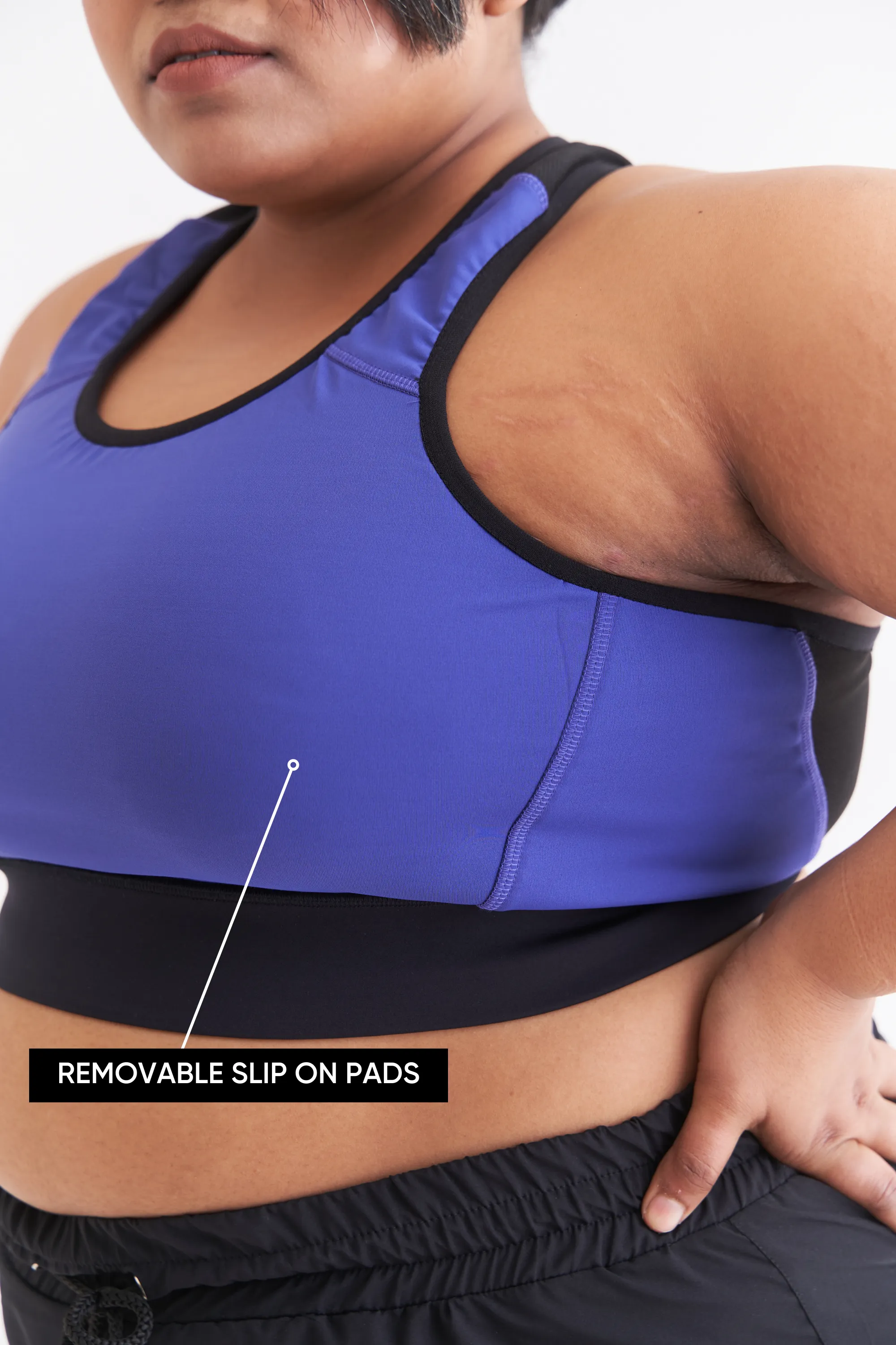 Studio Sports Bra: Purple