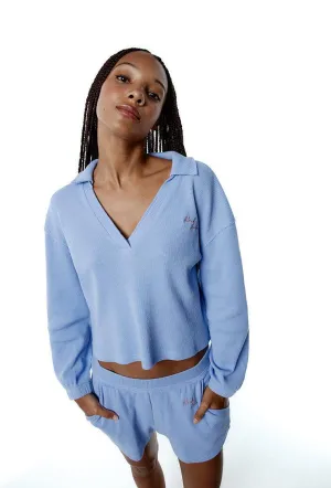 Sudadera deportiva de algodón Reverie - Sky blue
