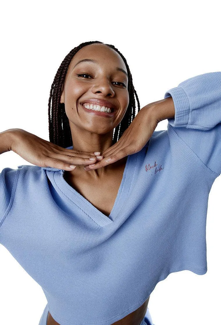 Sudadera deportiva de algodón Reverie - Sky blue