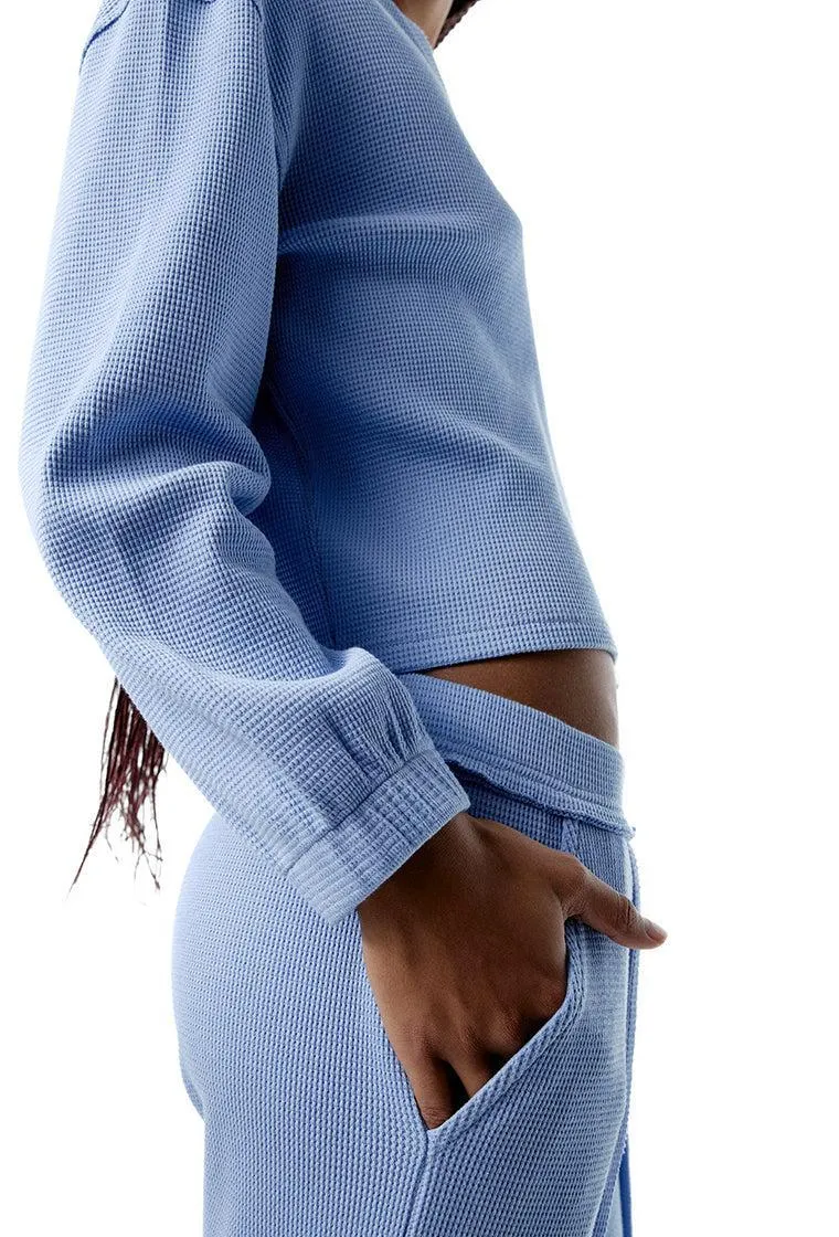 Sudadera deportiva de algodón Reverie - Sky blue