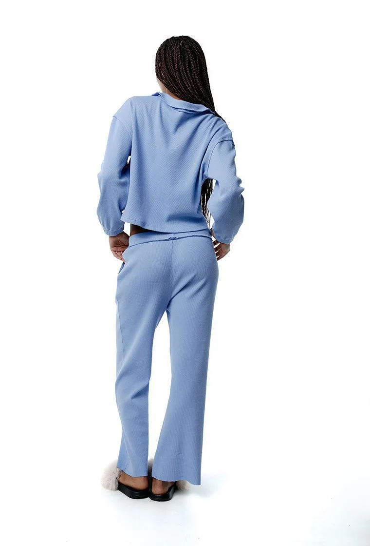 Sudadera deportiva de algodón Reverie - Sky blue