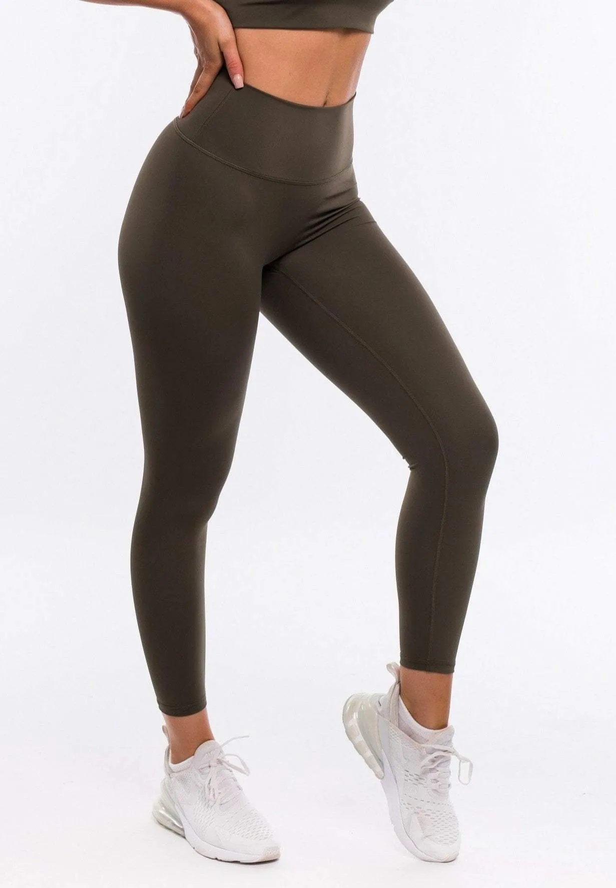 Super Scrunch Leggings - Khaki