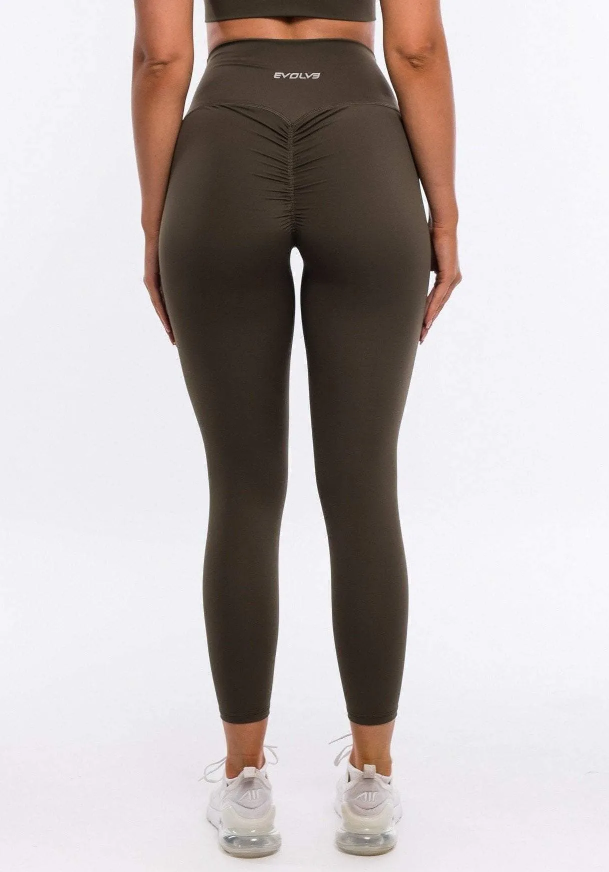 Super Scrunch Leggings - Khaki