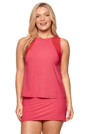 Swing Tank Top Geranium