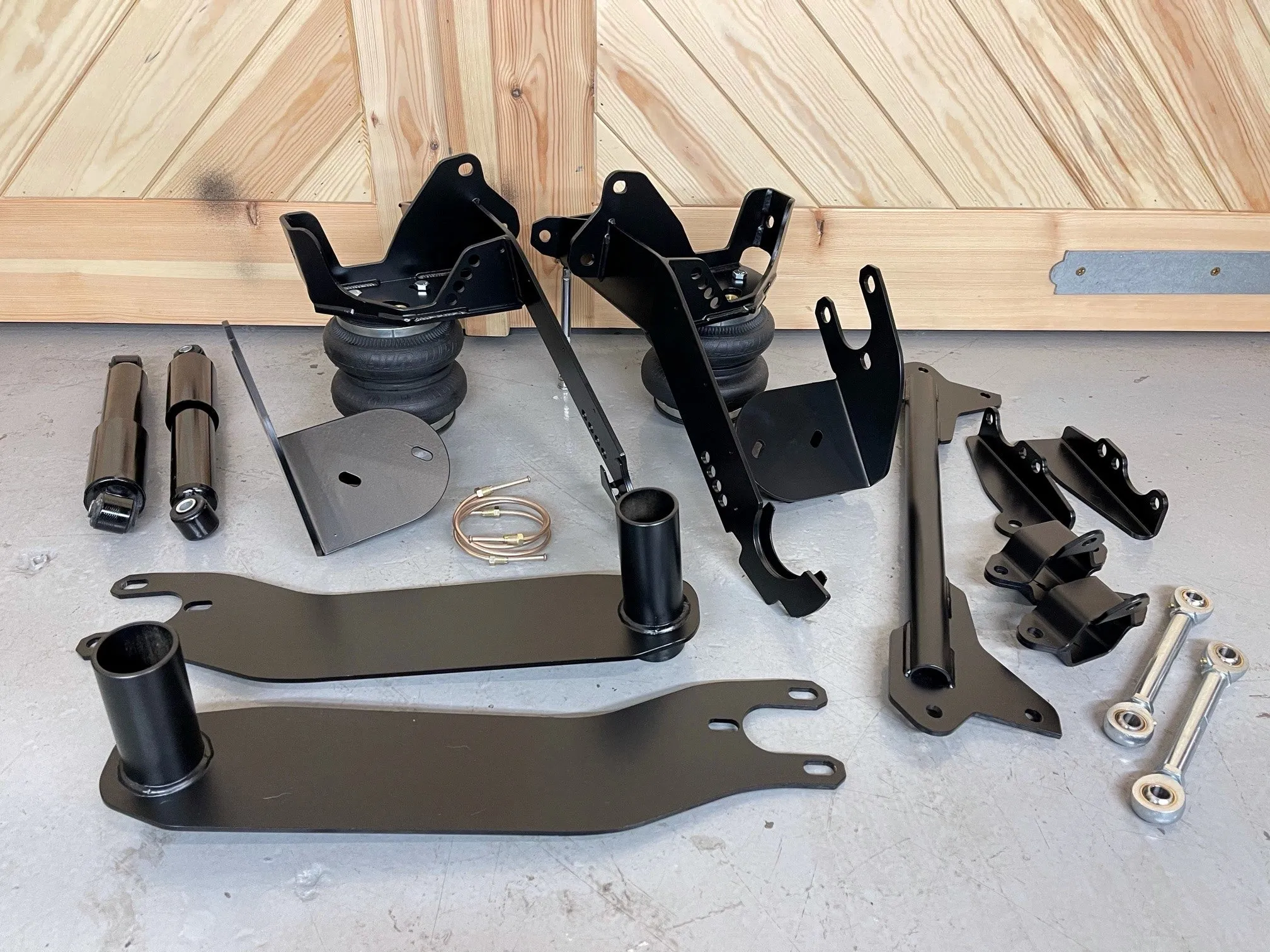 T1 Beetle/Ghia Pre '59 Swing Axle - Premium Early Rear Air Ride System - Bolt on