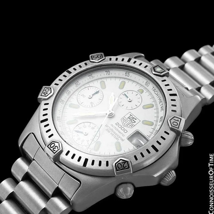 TAG Heuer 2000 Automatic Mens Chronograph Divers Watch, 169.806 - Stainless Steel