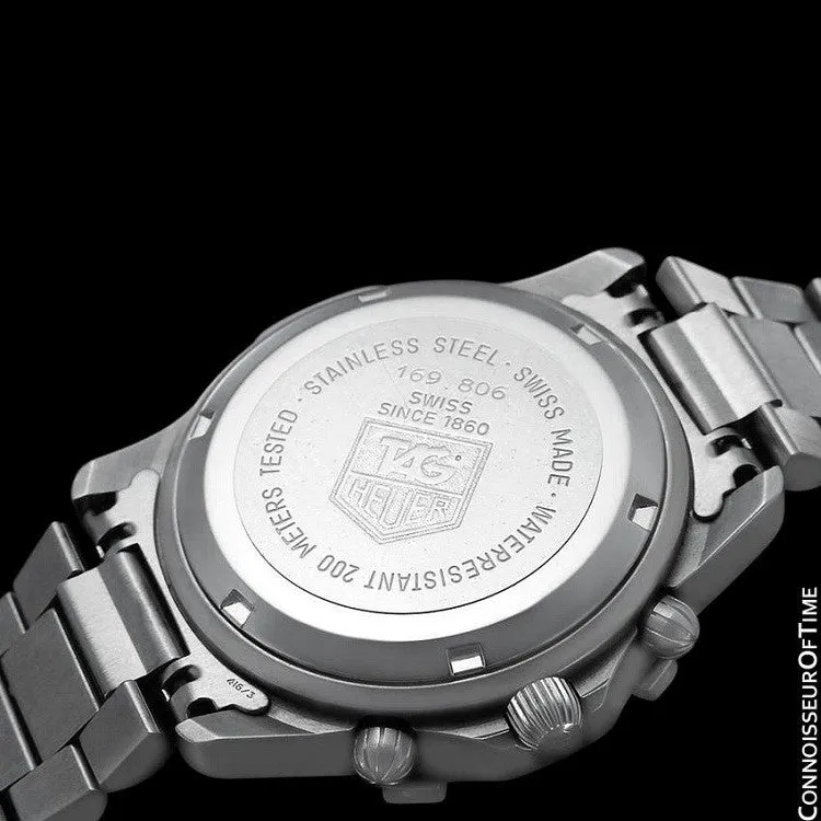 TAG Heuer 2000 Automatic Mens Chronograph Divers Watch, 169.806 - Stainless Steel