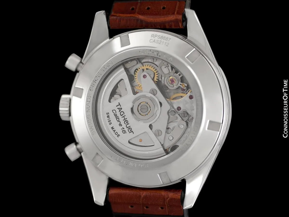 TAG Heuer Carrera Heritage Mens Watch, Automatic, Stainless Steel & Rose Gold - CAS2112