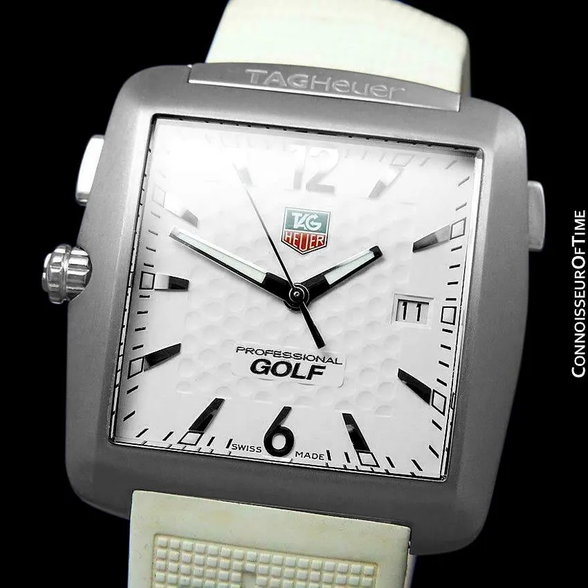 TAG Heuer Tiger Woods Mens Titanium Golf Sports Watch - WAE1112