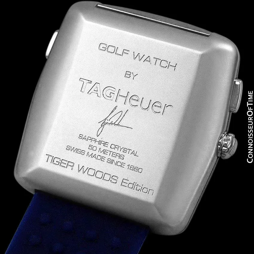 TAG Heuer Tiger Woods Mens Titanium Golf Sports Watch - WAE1112