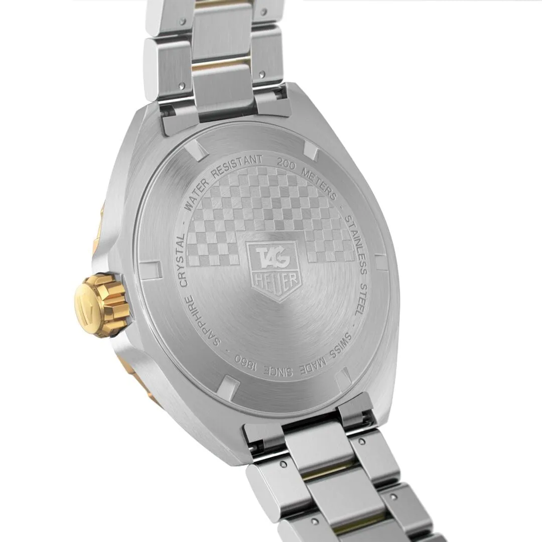 TAG Heuer Two-Tone and Blue Bezel 41mm Formula Watch