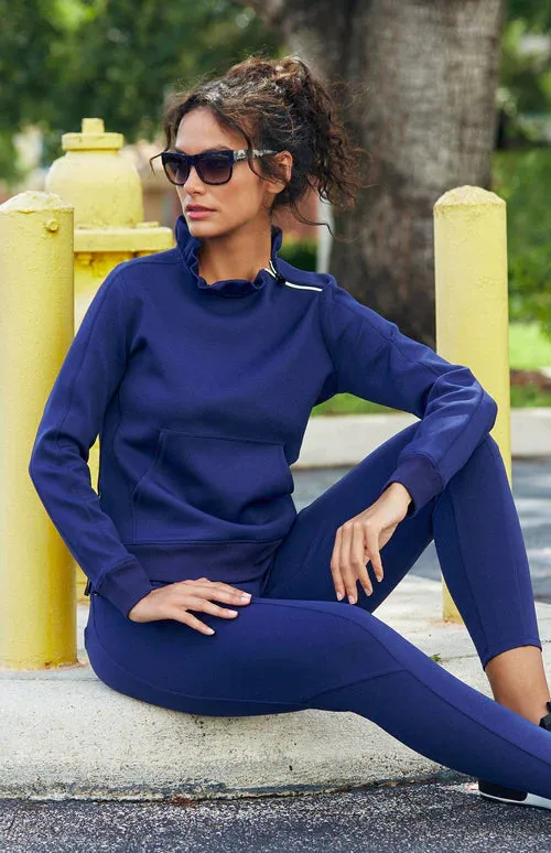 Tail Activewear  CONDOLEEZA PULLOVER - Navy Blue