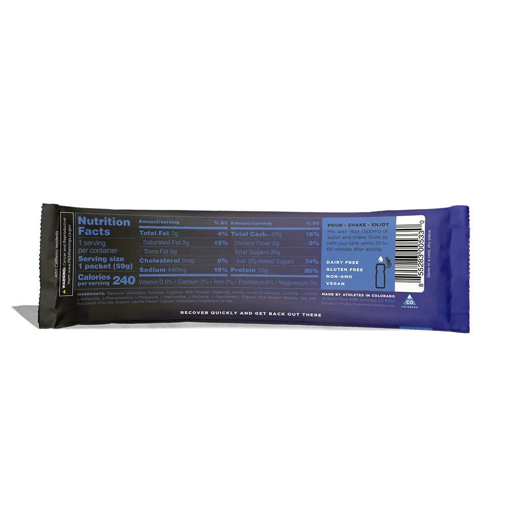 Tailwind Nutrition Recovery 54g Stick