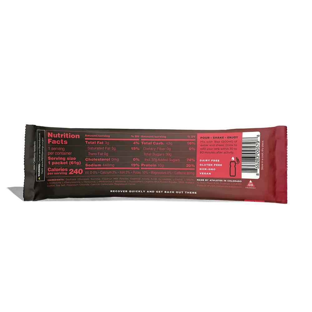 Tailwind Nutrition Recovery 54g Stick