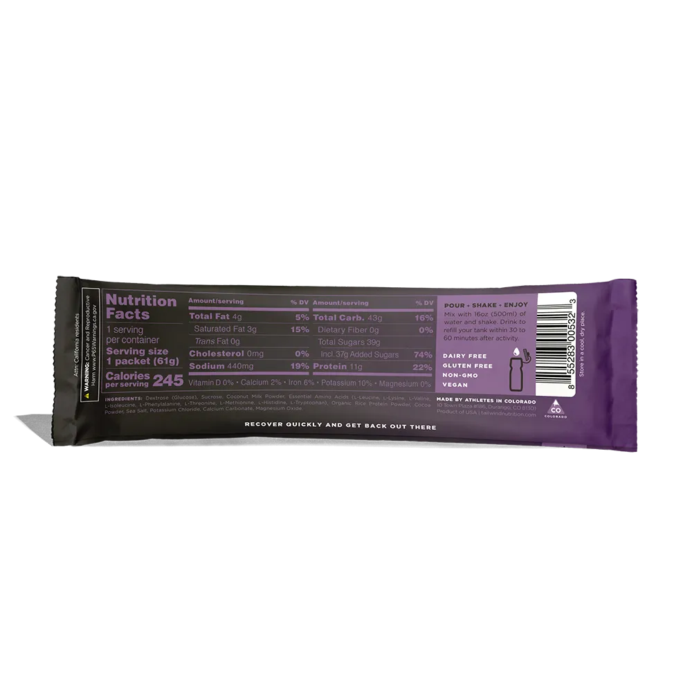 Tailwind Nutrition Recovery 54g Stick