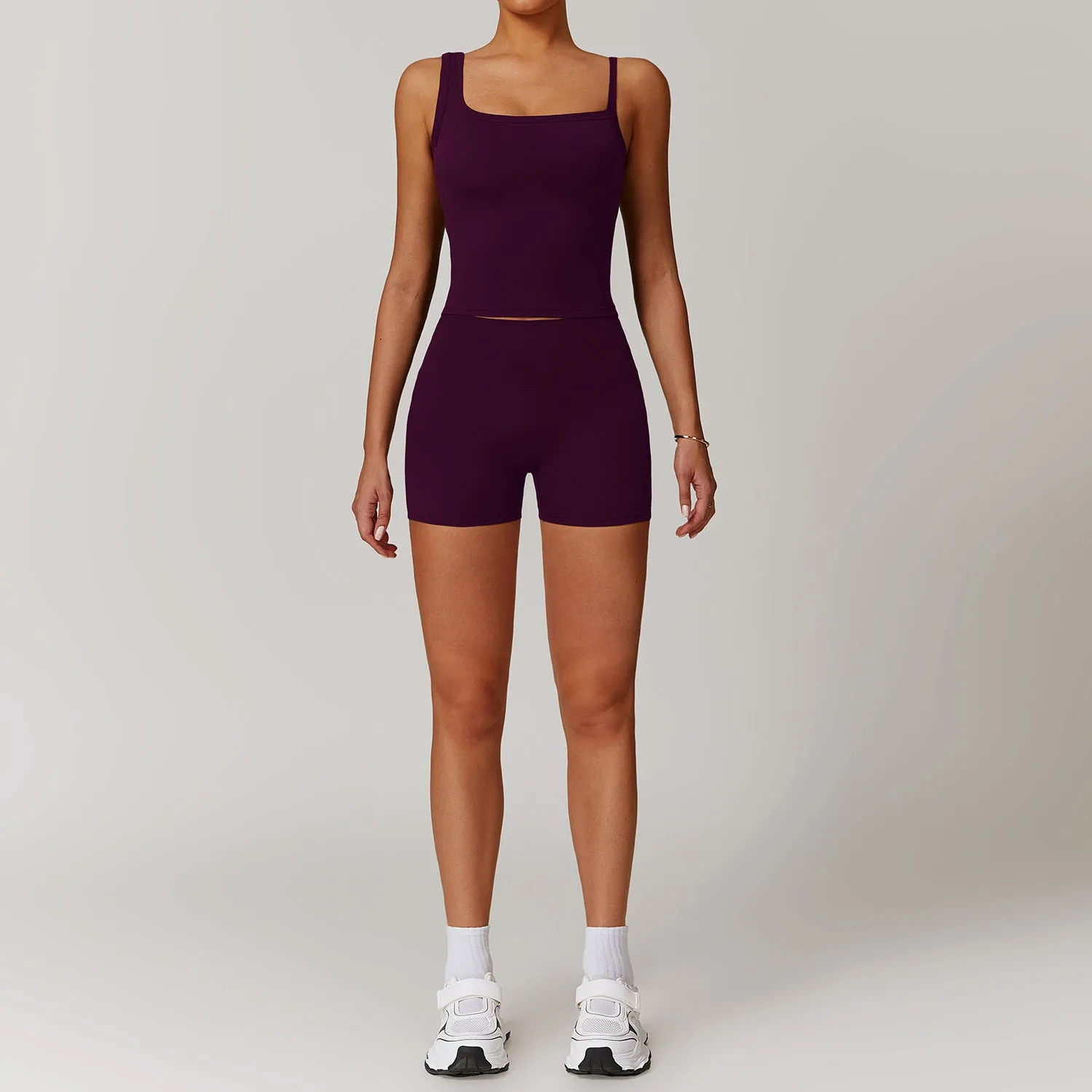 Tank Top Shorts Set