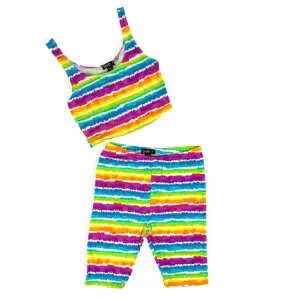 Tank-Top/Bike Short Women's Two Pieces Set