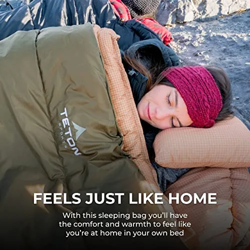 TETON Sports Celsius XXL Sleeping Bag; Great for Family Camping