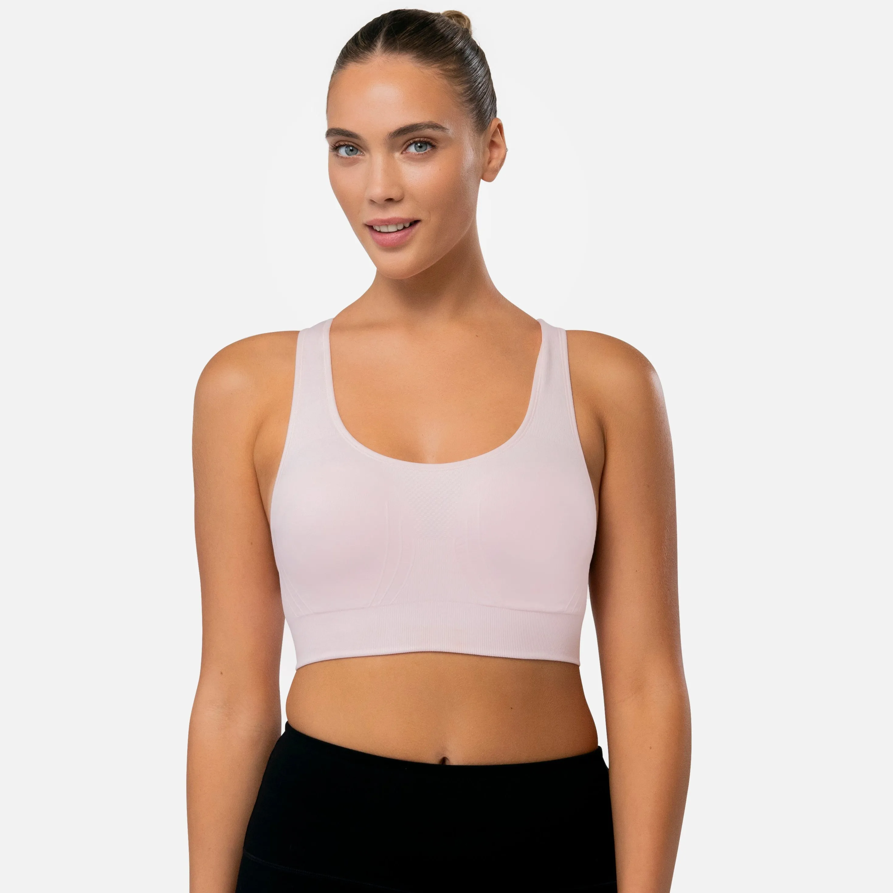 The Nowsunday Racerback Sports Bra (Sewn In Pads)