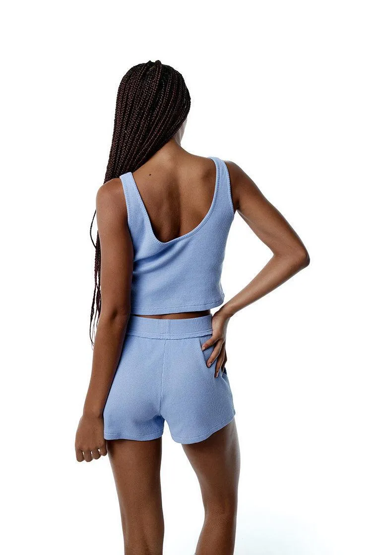 Top deportivo de algodón Eternity - Sky blue