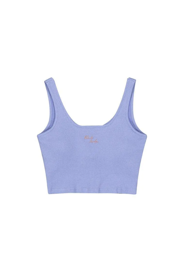 Top deportivo de algodón Eternity - Sky blue