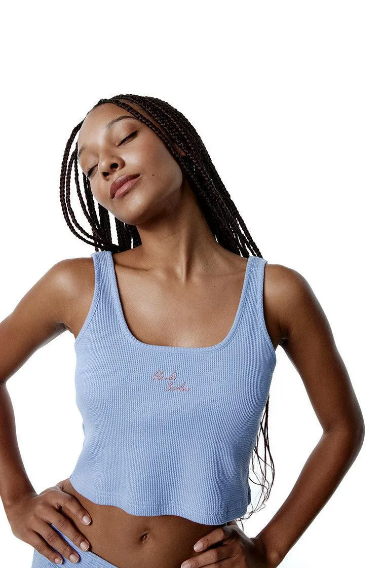 Top deportivo de algodón Eternity - Sky blue