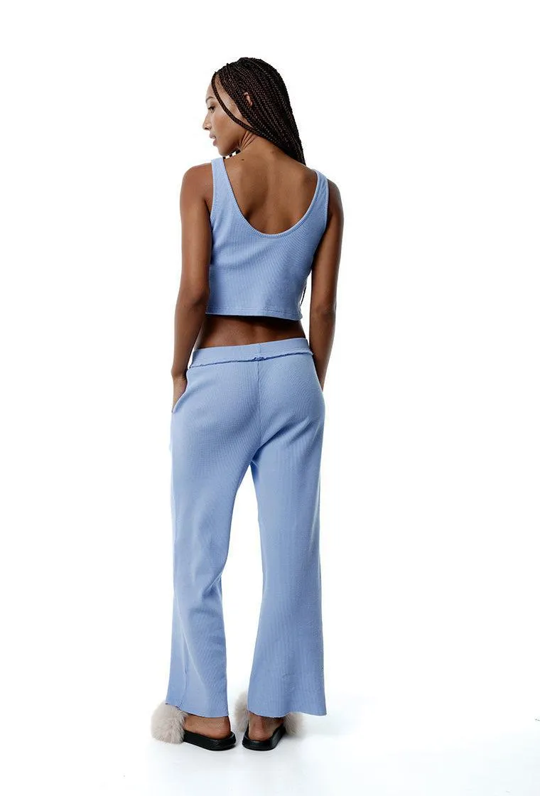 Top deportivo de algodón Eternity - Sky blue