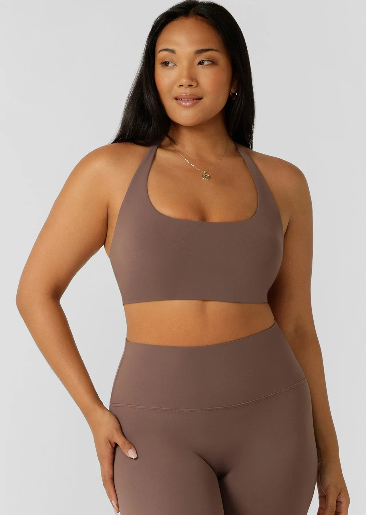 Total Bliss Sports Bra | Stone