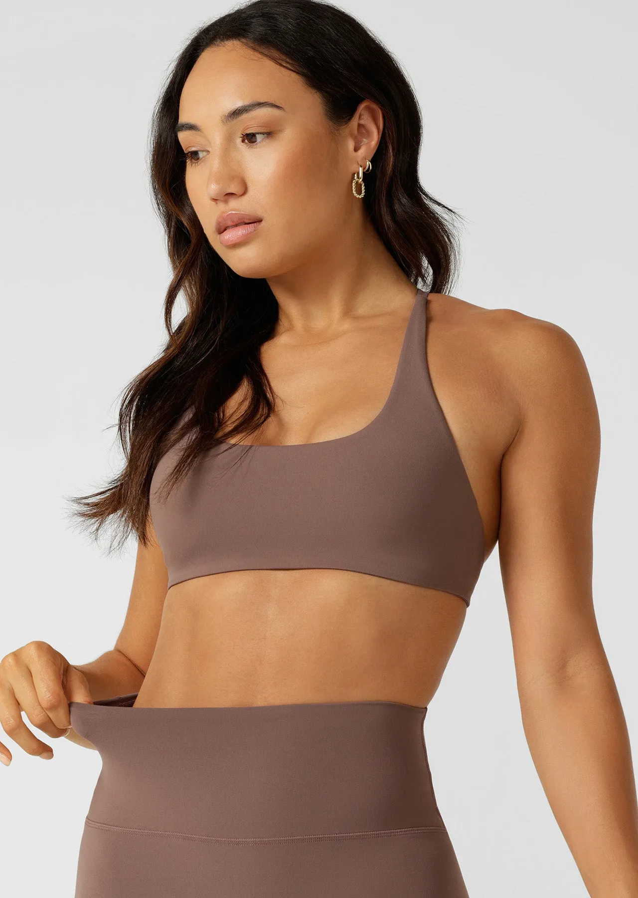 Total Bliss Sports Bra | Stone
