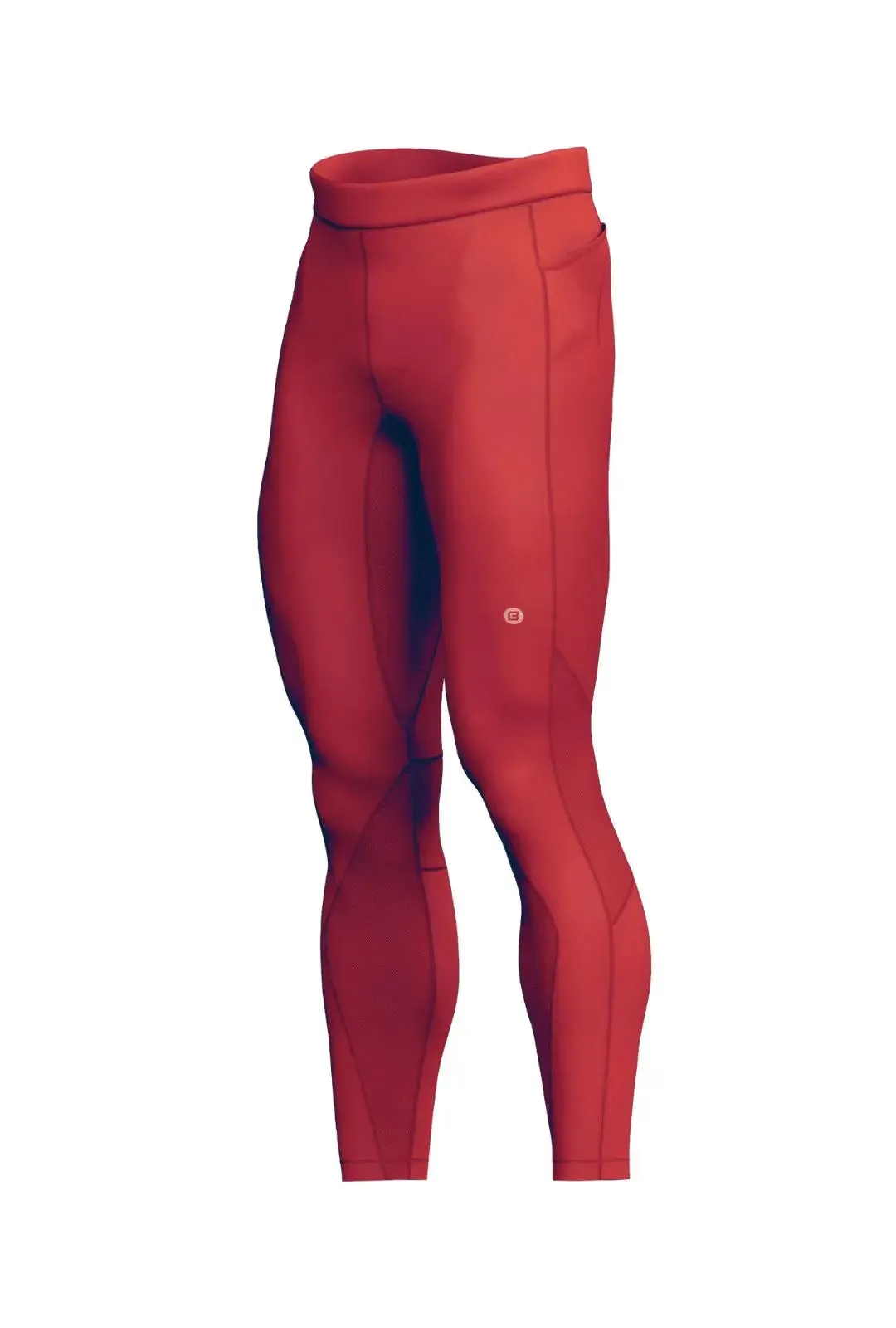 Total War Battle Vented Mesh Training Tight - Candy Apple Red