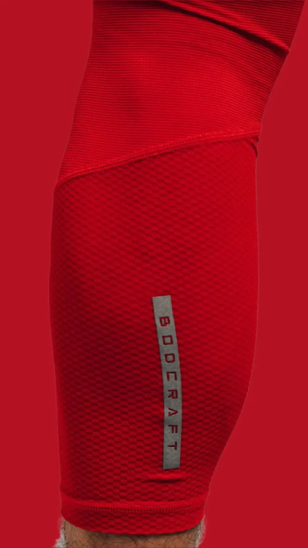 Total War Battle Vented Mesh Training Tight - Candy Apple Red