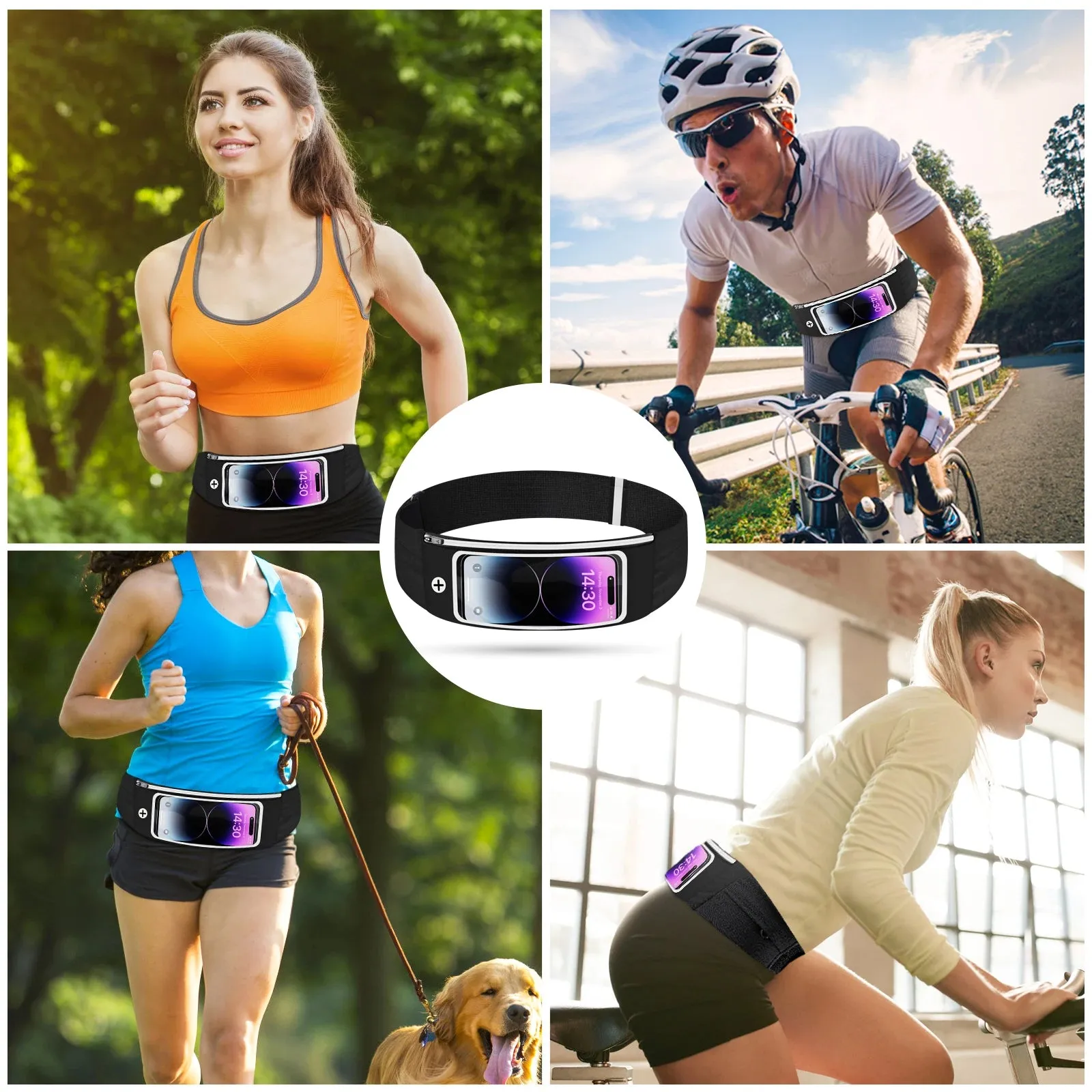 Touch Screen Running Waist Belt for iPhone