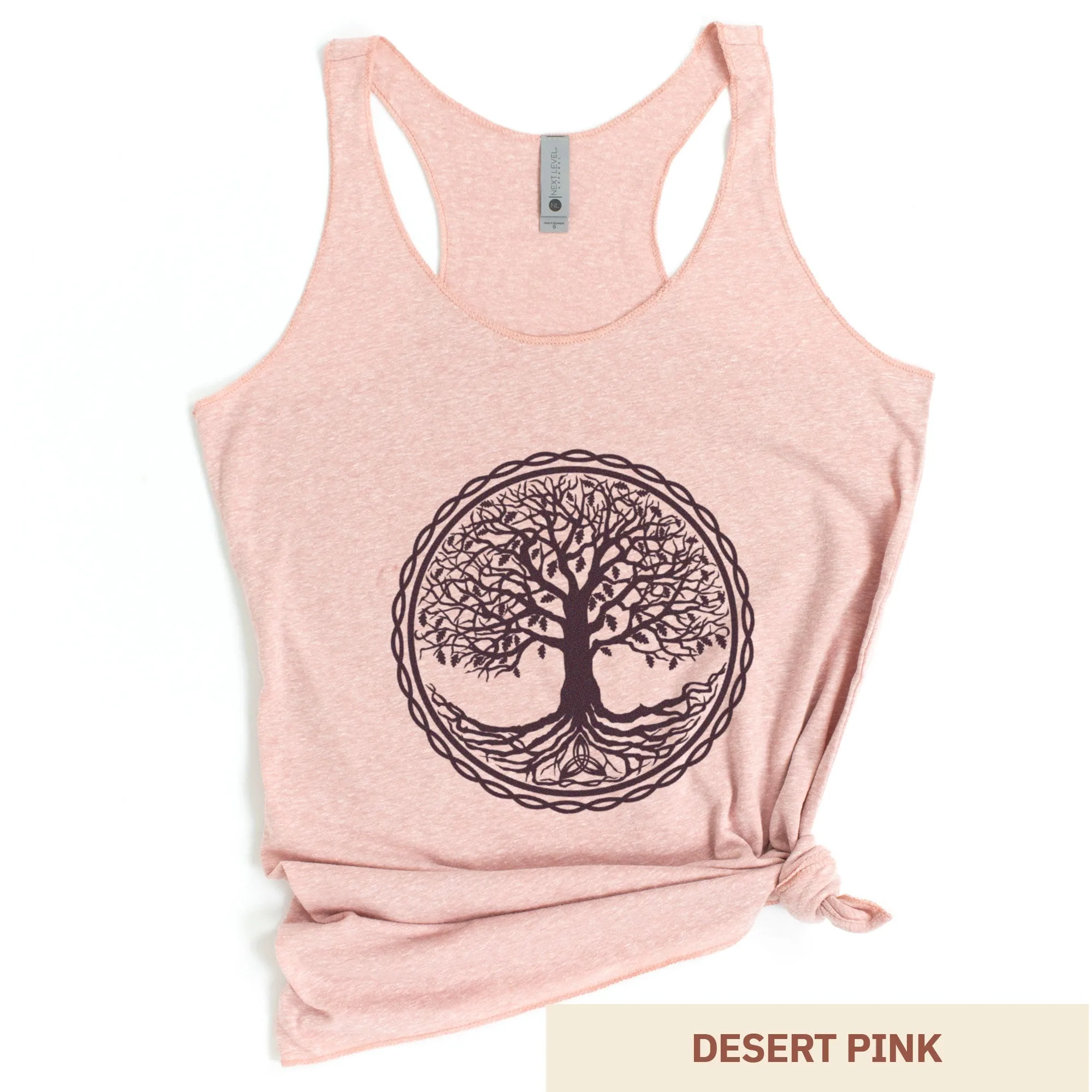 Tree of Life - Women's Triblend Racerback Tank