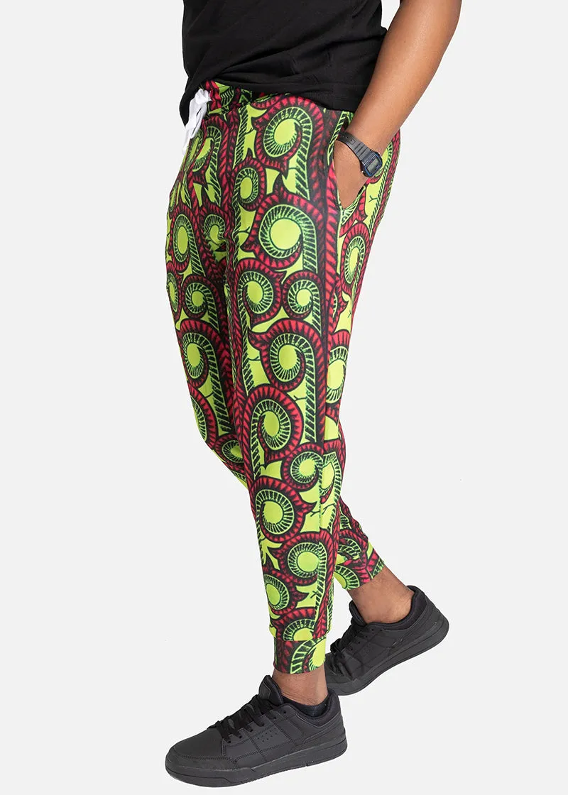 Uche African Print Activewear Jogger/Pants