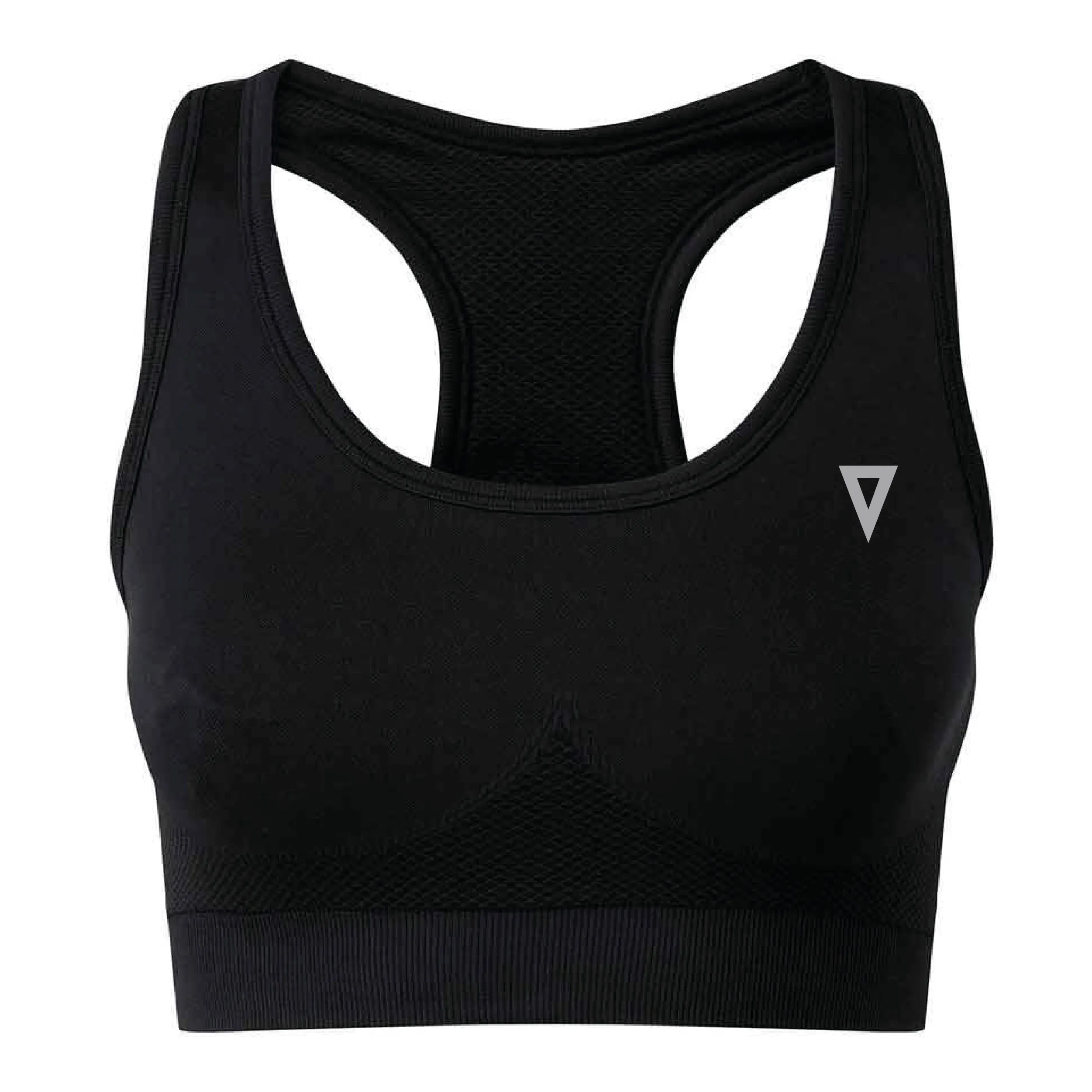 Validate Seamless Sculpt Sports Bra Black