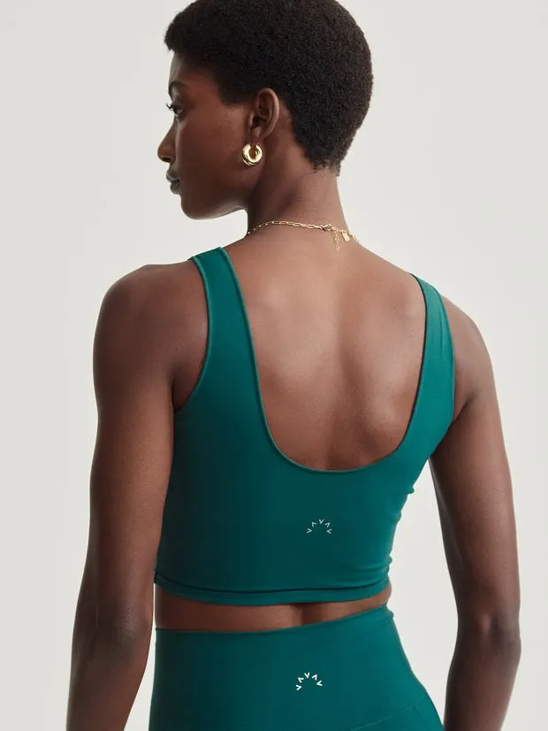 Varley Shape Dayton Bra in Conifer