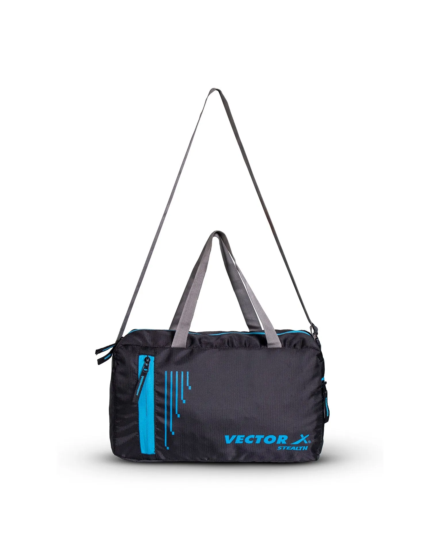 VECTOR X Stealth KIt Bag II Shoulder bag II Luggage Bag (Black-Blue) 14 L