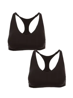 Velvety Soft Racerback Bralette 2-Pack